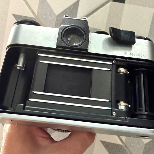 Zenit-E camera with Helios-44-2 58mm f/2 lens used
