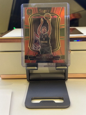 Kostas Sloukas Red Prizm #132/199 Panini Select EuroLeague 2025-26