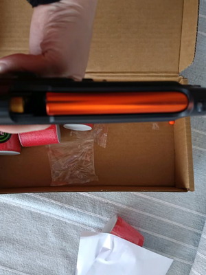 Plastic toy gun like new