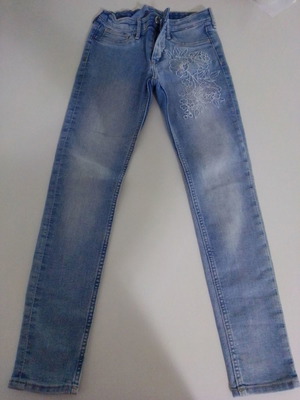 Skinny jeans παιδικό 9-10 ετών σαν καινούργιο, μπλε