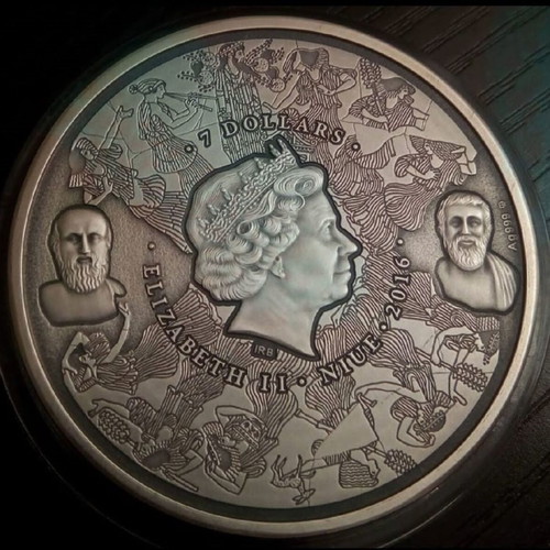 Ancient Epidaurus 3oz .999 Silver new with certificate