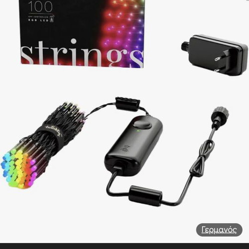 Twinkly Strings 100xRGB LED 8m smart lights new