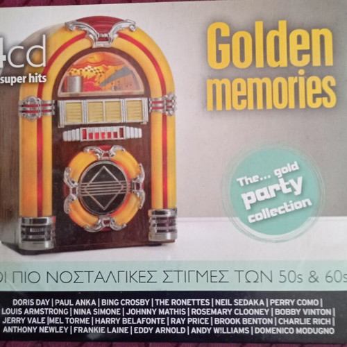 Cd Party Collection like new, 4 CDs with 50s and 60s songs
