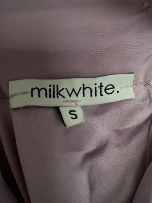MilkWhite shirt, small, lilac