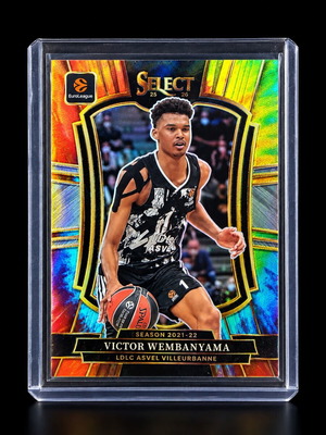 Victor Wembanyama Select Premier Level κάρτα μπάσκετ №128 /25