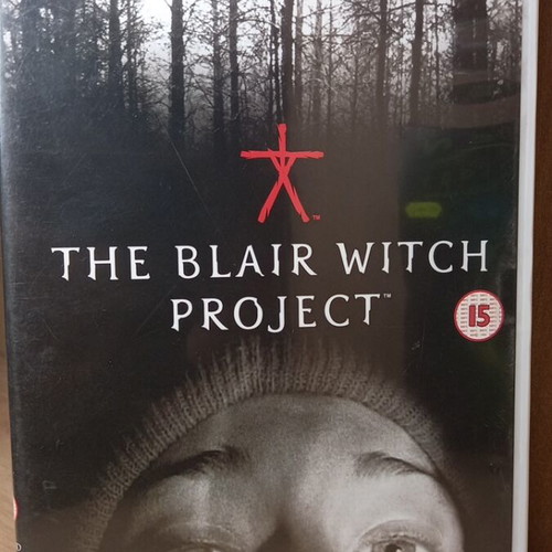 The Blair Witch Project DVD like new with English subtitles