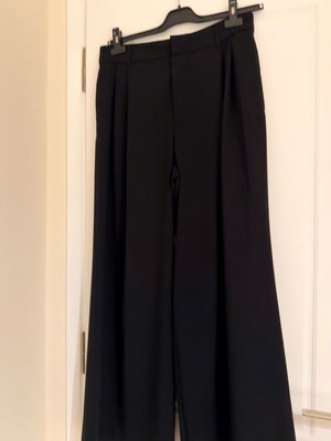 Zara wide leg μαύρο παντελόνι σαν καινούργιο