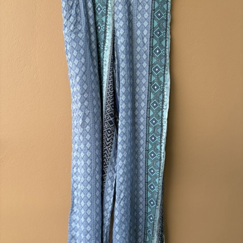 Ethnic wide leg pants multicolor, like new, Pull & Bear