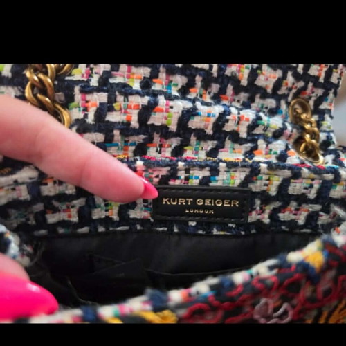 Kurt Geiger shoulder bag with vintage embroidery