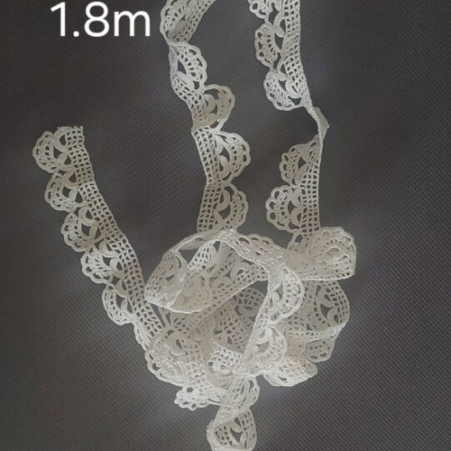 Handmade lace variety in designs and lengths like new