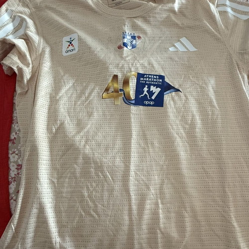 2 Women's Adidas T-Shirts Athens Marathon pack