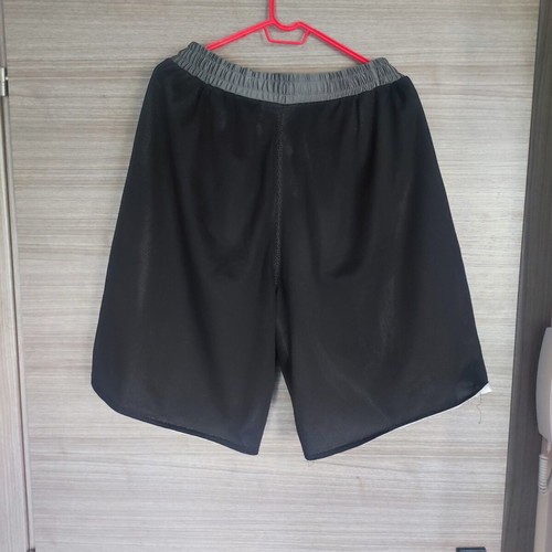 AND1 sports shorts like new, black with white and grey stripes, XL