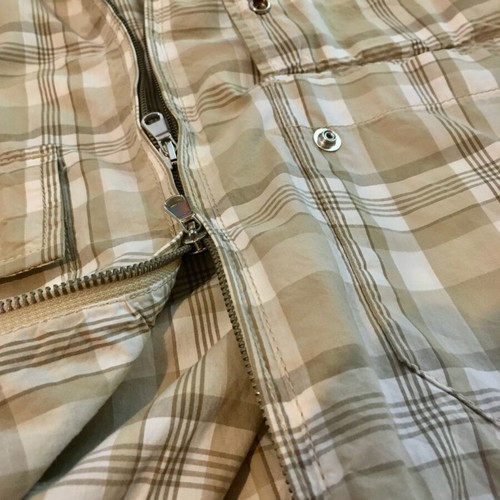 Playlife (Benetton) vintage checkered bomber jacket