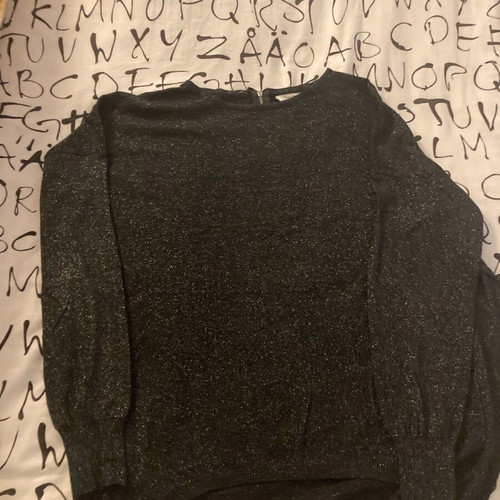 Women's blouse used, size XL/XXL, black