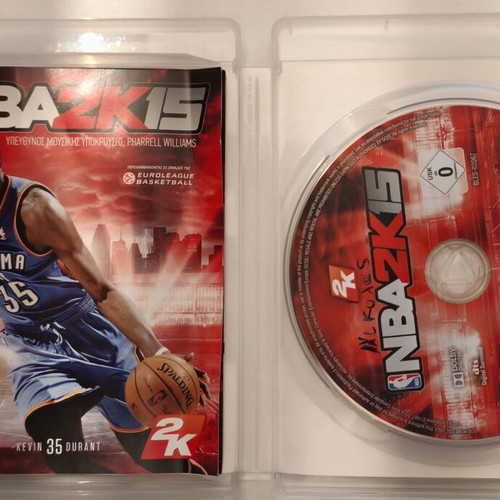 Sony PlayStation 3 Game NBA2K15 like new