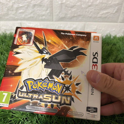 Pokémon Ultra Sun Fan Edition Nintendo 3DS game new with metal case