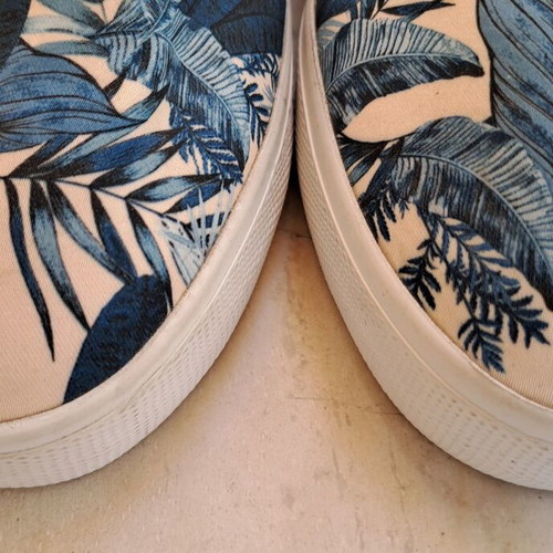 H&M women's floral shoes like new, espadrilles size 38