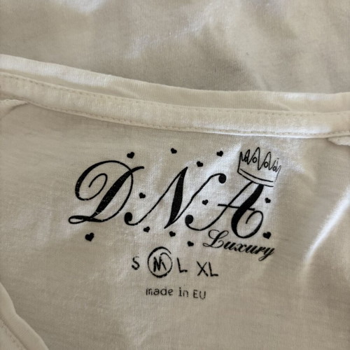 DNA Short Sleeve T-Shirt M New White