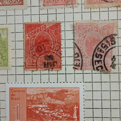 Brazilian stamps like new with unsealed items