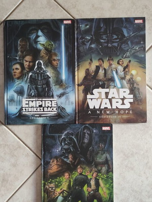 Star Wars Marvel comics set of 3 like new