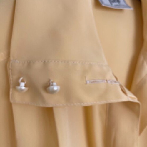 Tulip women's shirt soft yellow like new