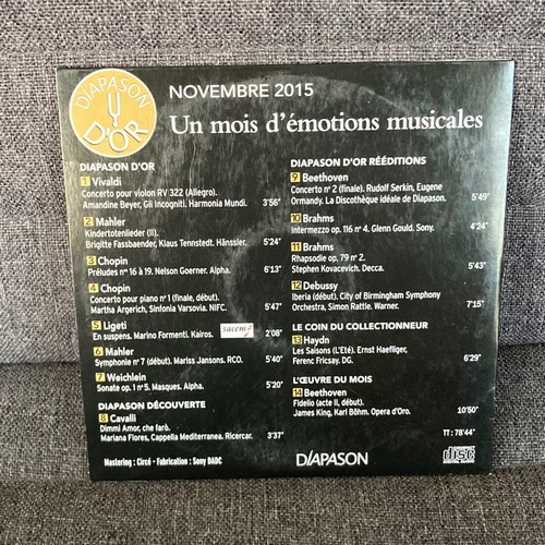 Classical music CD like new