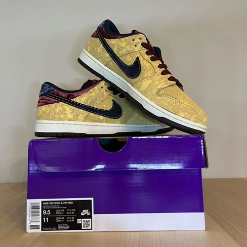 Nike SB Dunk Low Pro ‘City Of Cinema’ new, size 43, beige multicolor