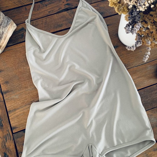 Stelios Koudounaris Romper new, greige color, size S