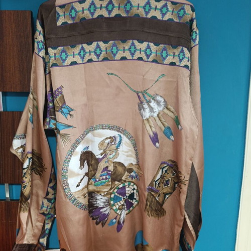Vintage western style shirt like new, multicolored, size XL