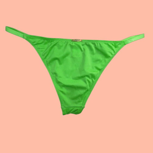 Luna tanga brazilian σλιπ αφόρετο λαχανί σε M, L, XL