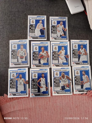 Panini basketball cards, set