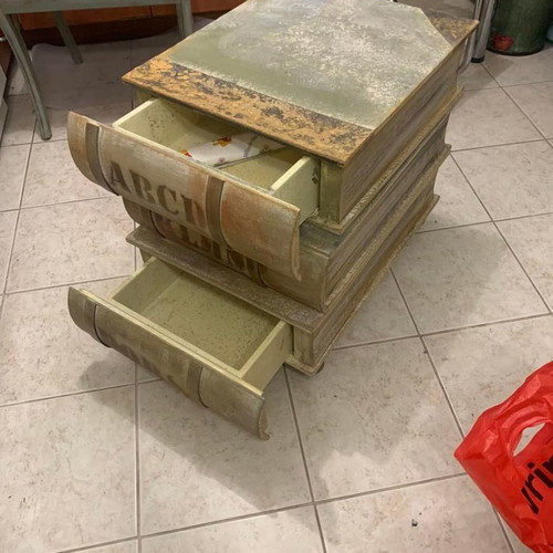 Decorative books with storage used
