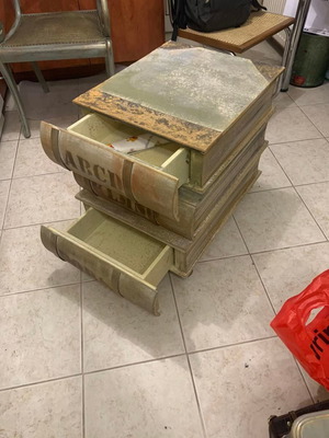 Decorative books with storage used
