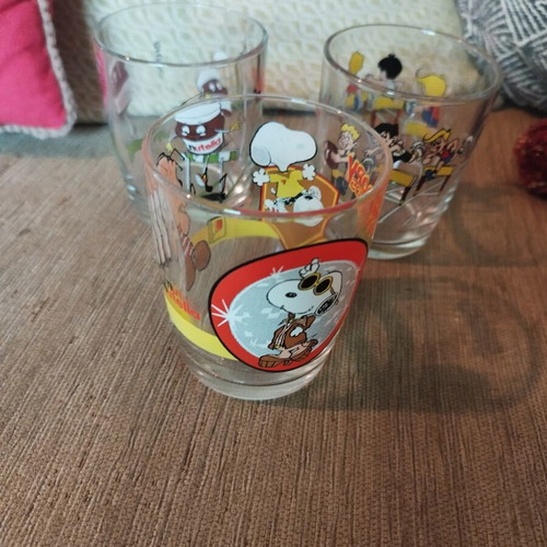 Nutella glasses set of 3 like new