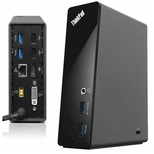 Laptop Docking Station Lenovo Thinkpad Onelink Mn Black used