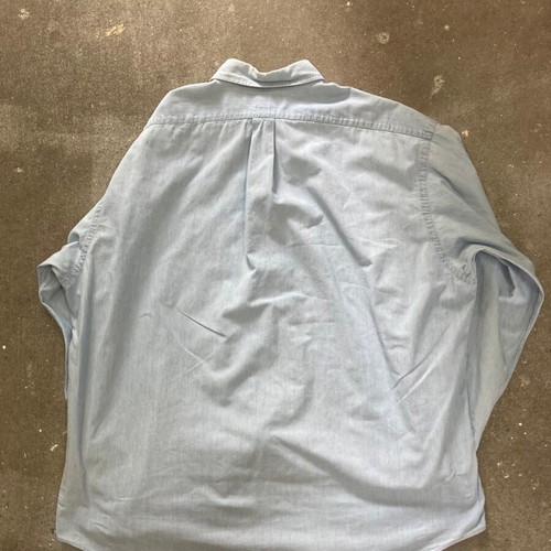 Ralph Lauren The Big Shirt Oxford blue long sleeve shirt, XL