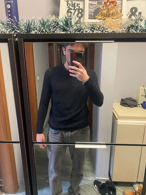 Bershka Black Sweater Size S like new