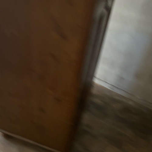 Ντουλάπα δίφυλλη ΙΚΕΑ μεταχειρισμένη, καφέ ξύλινη, με ράγα και ράφι