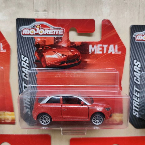 Majorette 5 cars set new, 2018 models