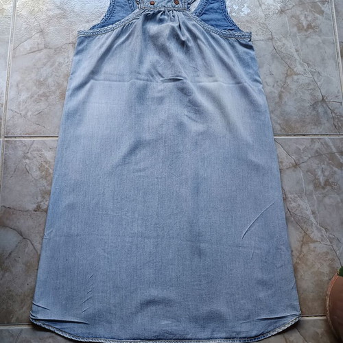 Sack's summer dress like new, blue, size L