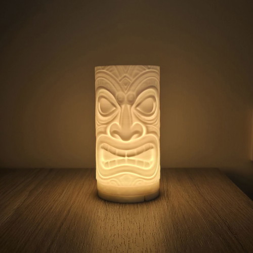 Tiki 3D figure lamp new with USB LED bulb