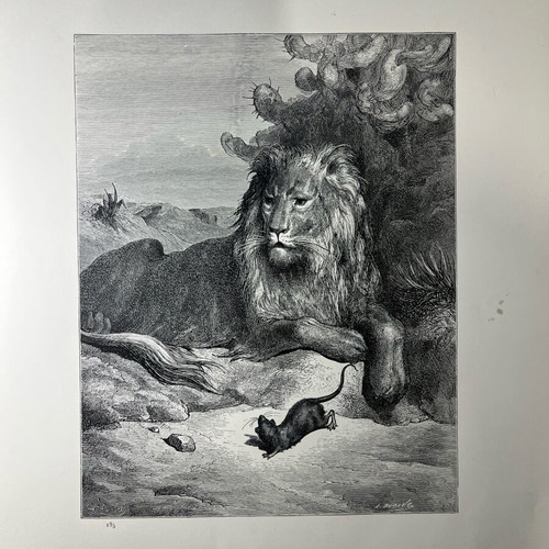 Gustave Doré engraving used, 29x36 cm