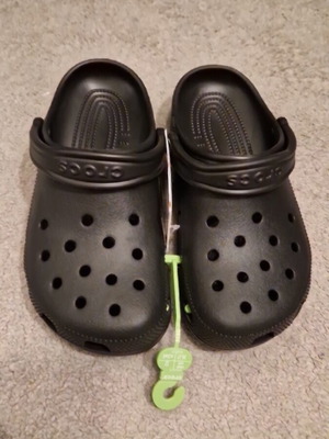 Crocs παντόφλες καινούργιες, μέγεθος 36-37, μαύρες