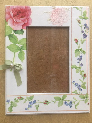 Κορνίζα χειροποίητη καινούργια 18x23 εκ