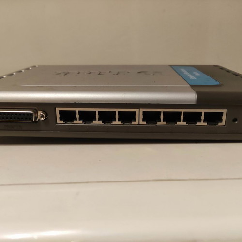 D-Link DI-707P Broadband Router used, router, switch and print server