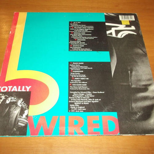 Totally Wired 5 used acid jazz record, authentic English edition