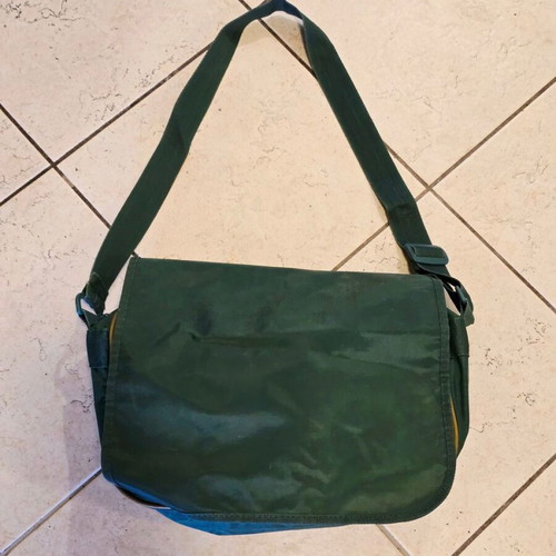 Shoulder Carry Bag khaki used, spacious