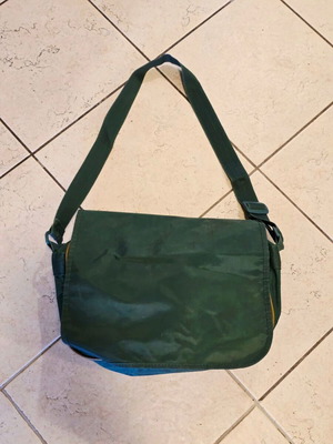 Shoulder Carry Bag khaki used, spacious