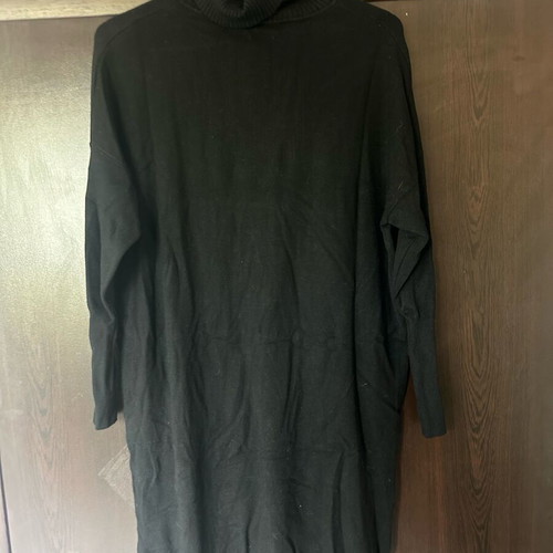 Vero Moda wool dress new, loose black turtleneck