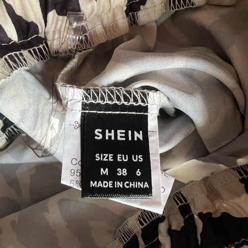 Satin set unused with shorts and kimono size M
